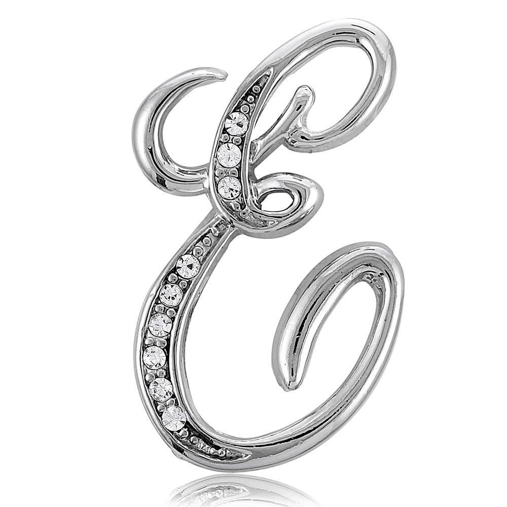 Initial Letter Pin, E