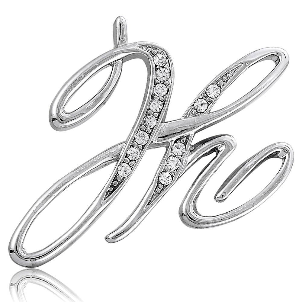 Initial Letter Pin, H