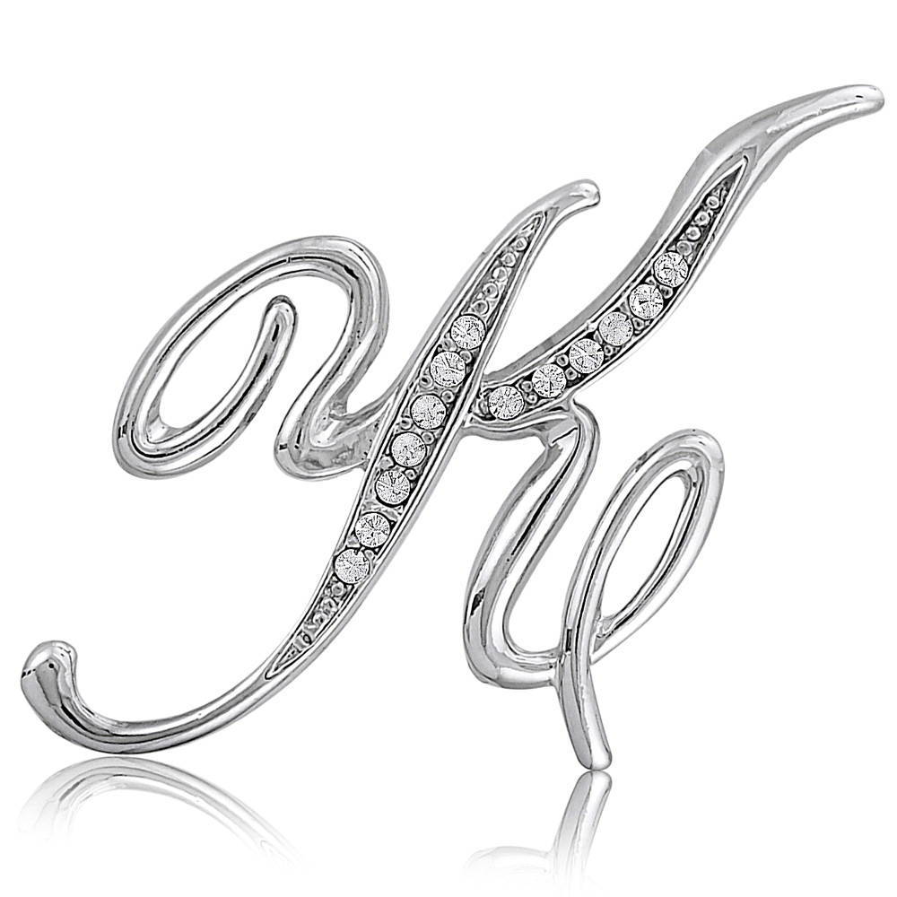 Initial Letter Pin, K