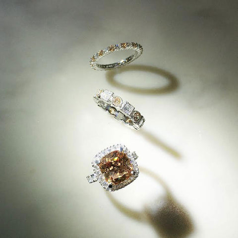 Image Contain: Art Deco Eternity Ring, Eternity Ring, Halo Ring