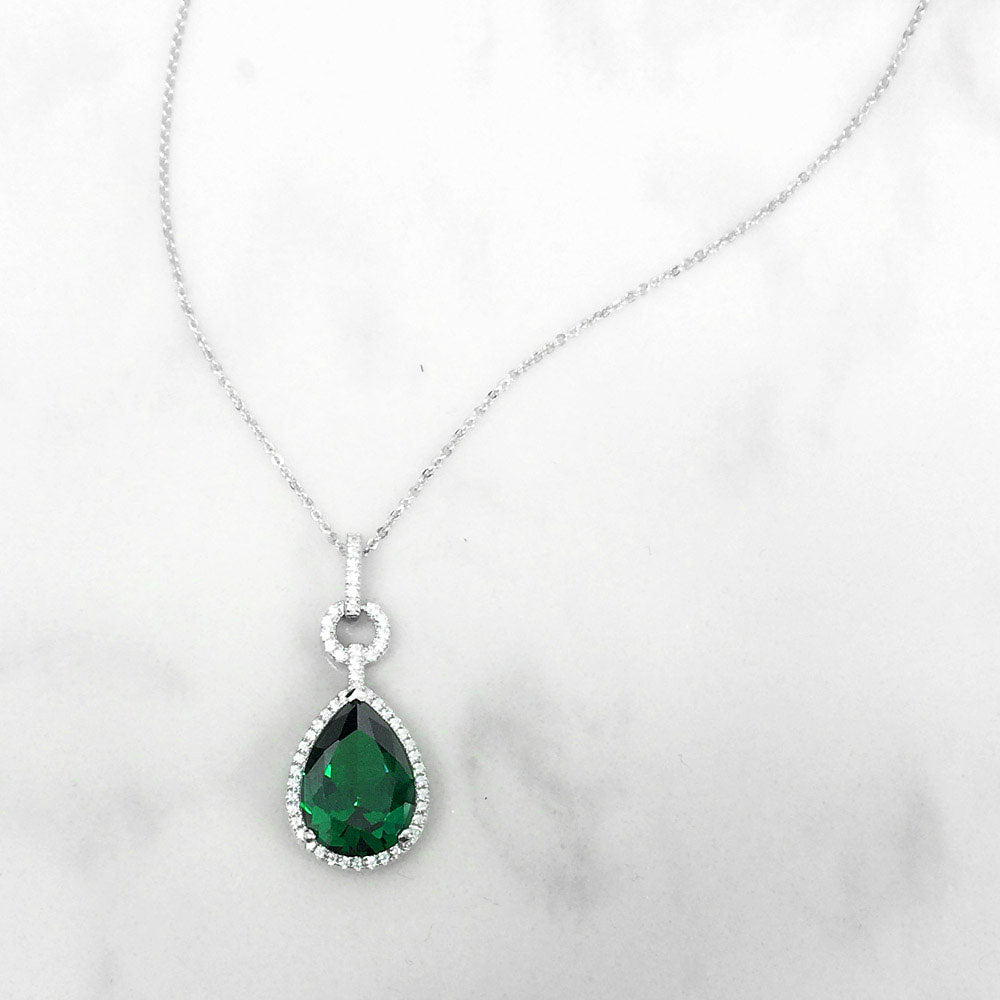 Image Contain: Halo Pendant Necklace