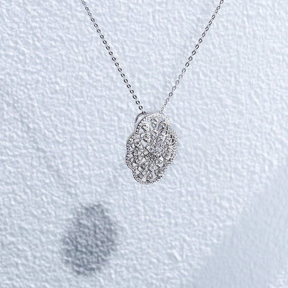 Flower Milgrain Art Deco Filigree CZ Set in Sterling Silver