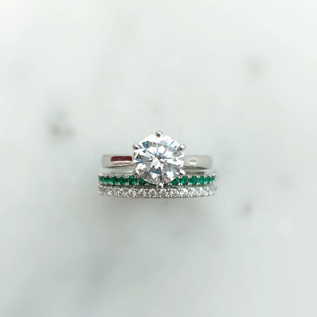 Half Eternity Ring, Solitaire Ring