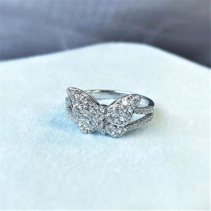 Butterfly Ring Style R1690-01 in Flatlay Display