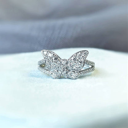 Butterfly Ring Style R1690-01 in Flatlay Display