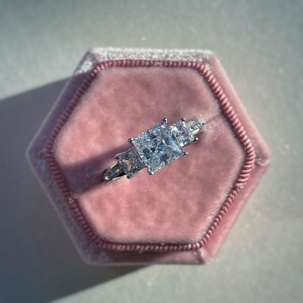 Image Contain: 3-Stone Ring