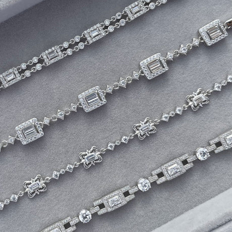 Image Contain: Art Deco Chain Bracelet, Chain Bracelet