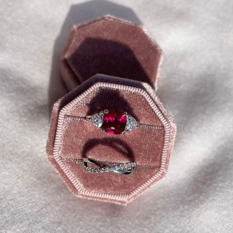 Image Contain: 3-Stone Ring, Infinity Ring
