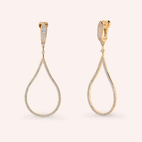 Image Contain: Teardrop Dangle Earrings