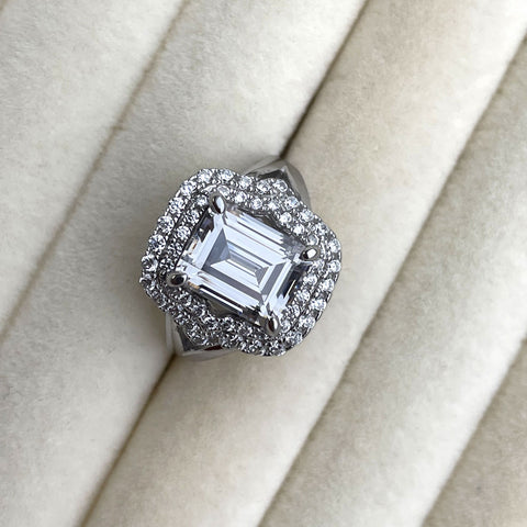Image Contain: Halo Split Shank Ring