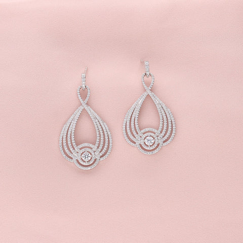 Image Contain: Woven Chandelier Earrings