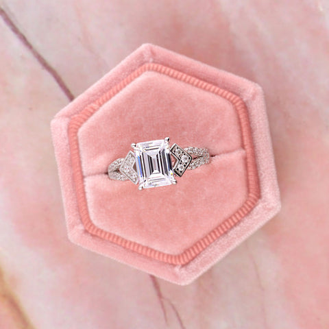 Image Contain: Arrow Split Shank Ring