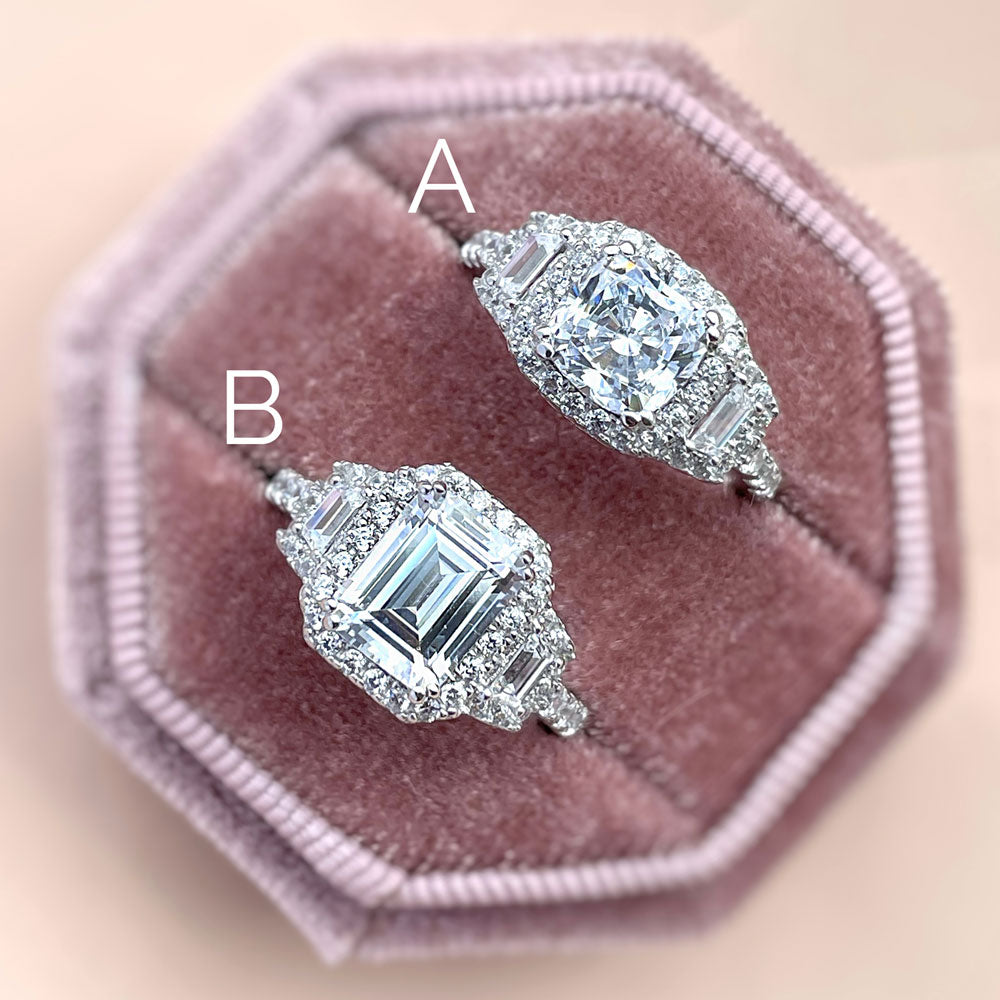 Image Contain: 3-Stone Ring