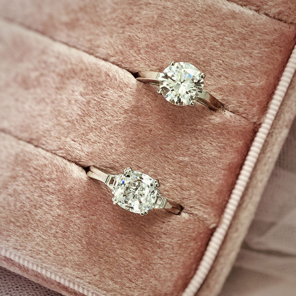 Image Contain: 3-Stone Ring, Solitaire Ring