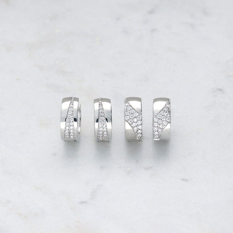 Image Contain: Huggie Earrings, Wave Huggie Earrings