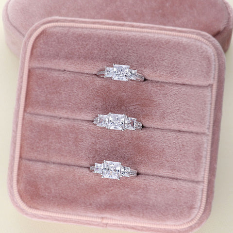Image Contain: 3-Stone Ring