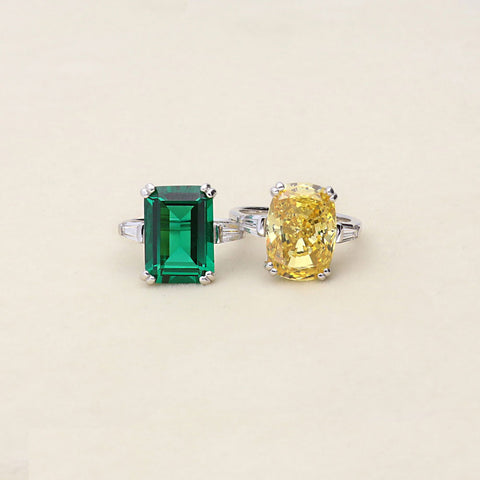 Image Contain: 3-Stone Ring, Solitaire with Side Stones Ring