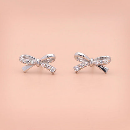 Image Contain: Bow Tie Stud Earrings