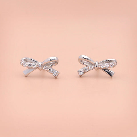 Image Contain: Bow Tie Stud Earrings