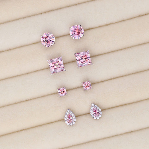 Image Contain: Solitaire Stud Earrings