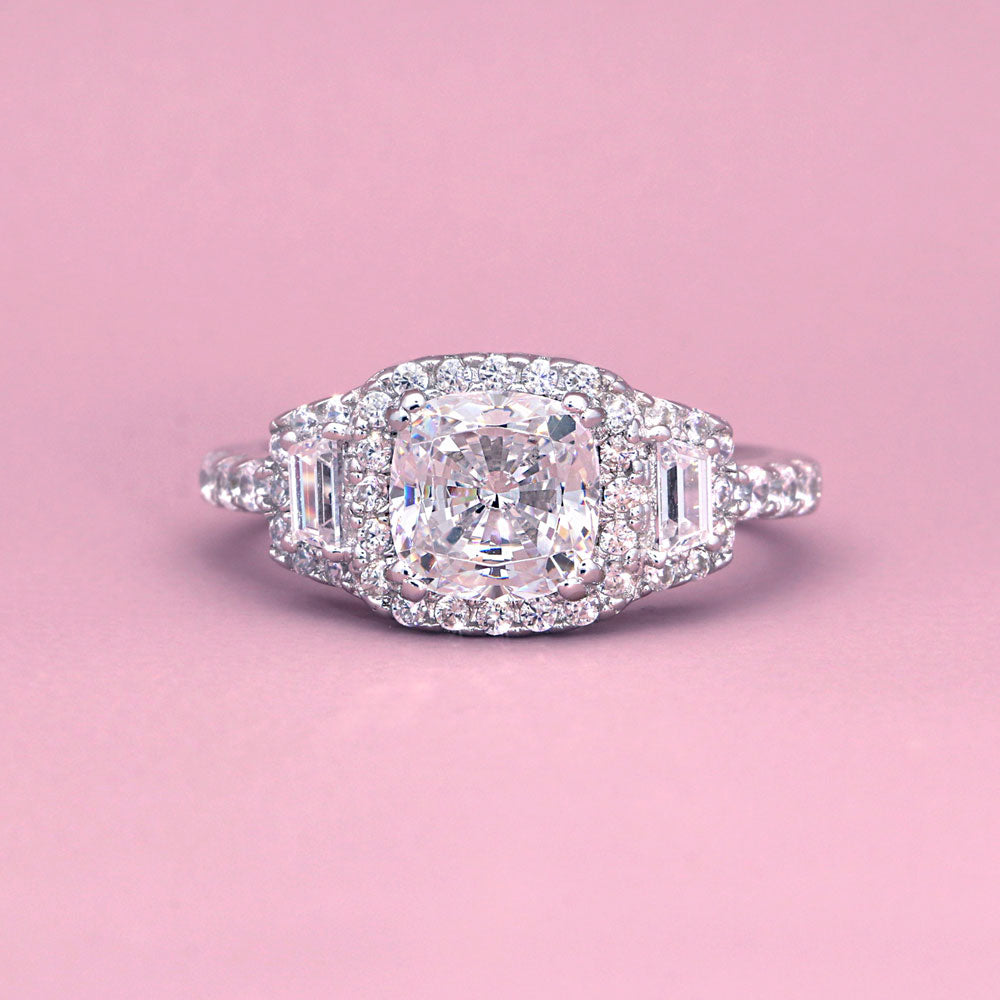 Image Contain: 3-Stone Ring