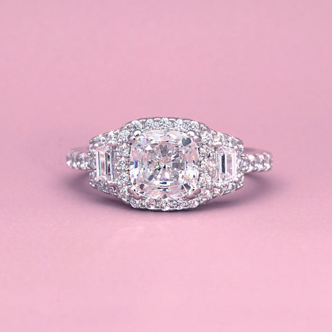 Image Contain: 3-Stone Ring