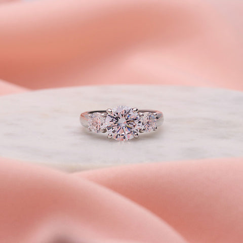 Image Contain: 3-Stone Ring