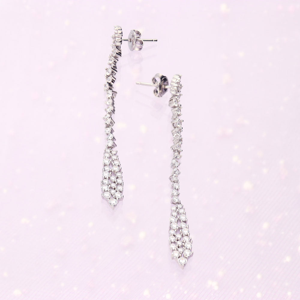 Image Contain: Cluster Dangle Earrings