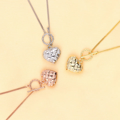 Image Contain: Heart Pendant Necklace