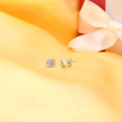 Image Contain: Halo Stud Earrings