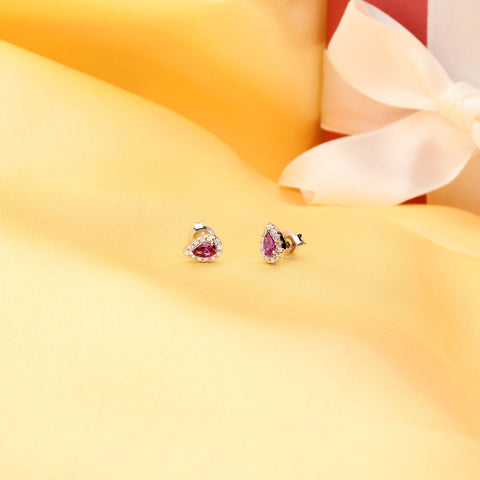 Image Contain: Halo Stud Earrings