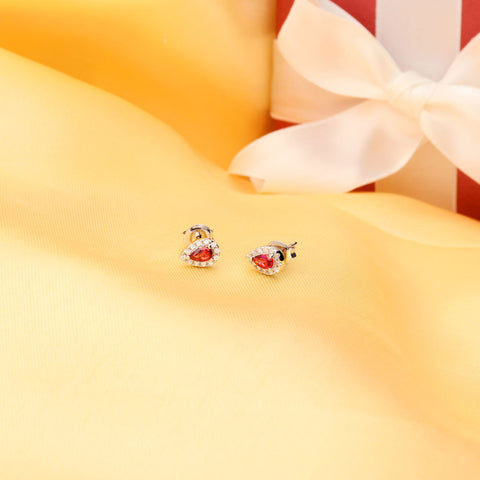 Image Contain: Halo Stud Earrings