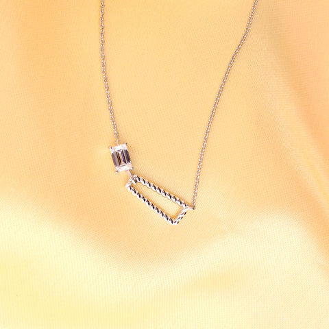 Image Contain: Cable Pendant Necklace