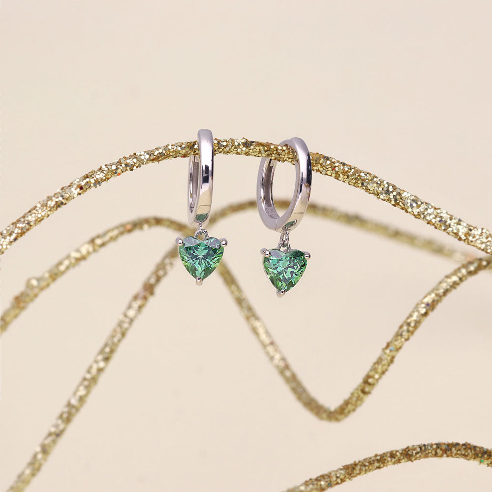 Image Contain: Solitaire Dangle Earrings