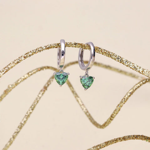 Image Contain: Solitaire Dangle Earrings
