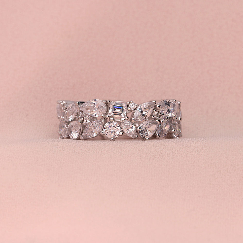Image Contain: Cluster Eternity Ring