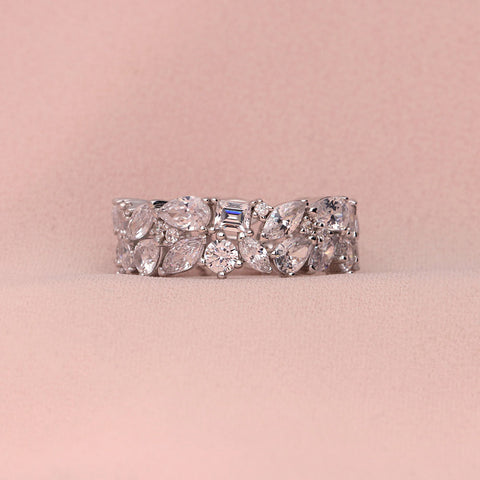 Image Contain: Cluster Eternity Ring