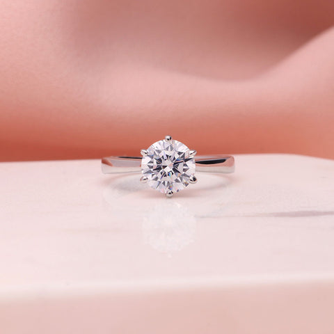Image Contain: Solitaire Ring