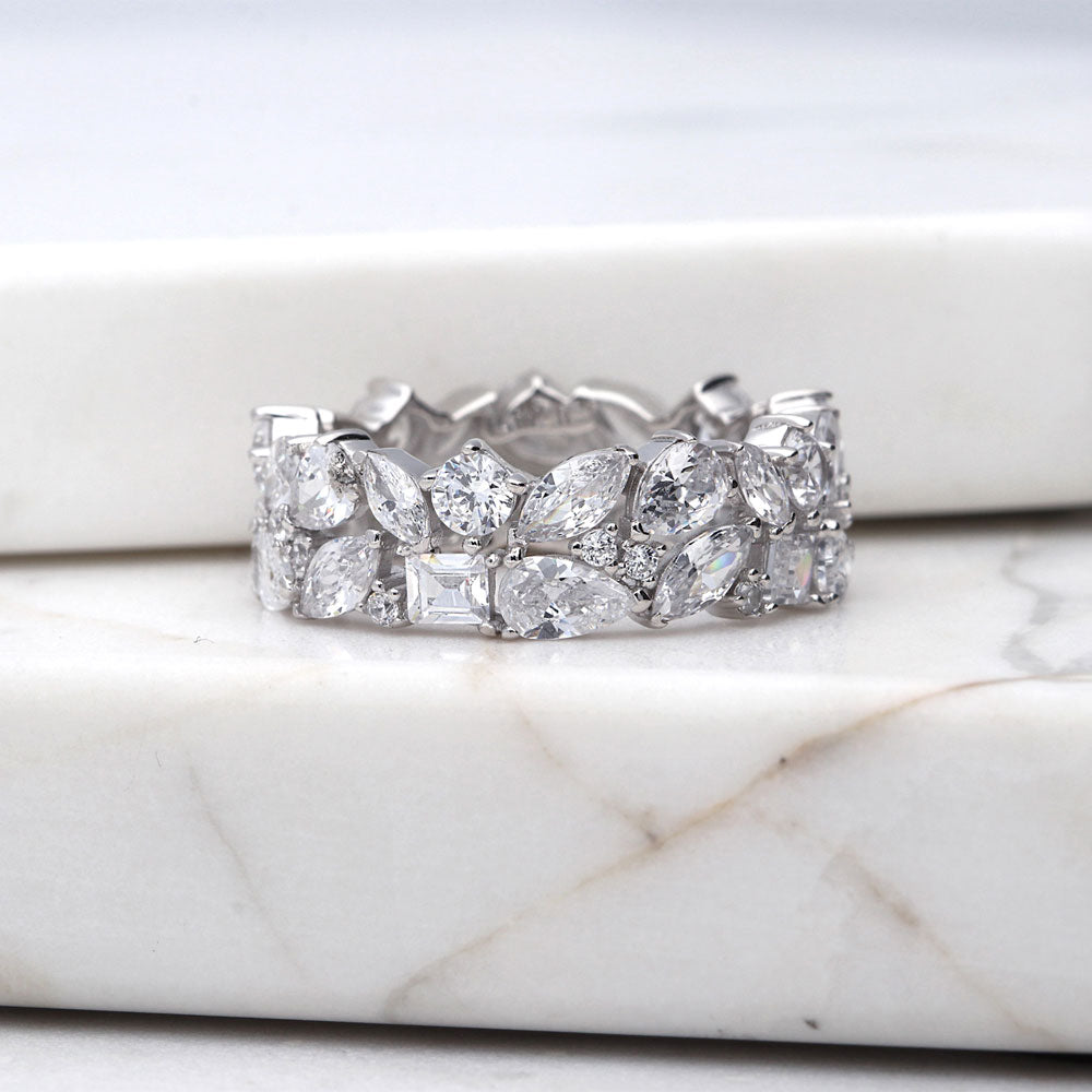 Image Contain: Cluster Eternity Ring