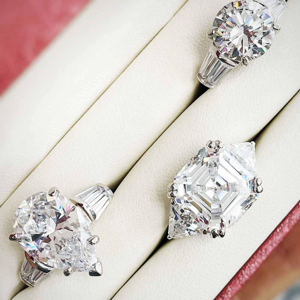 Image Contain: 3-Stone Ring