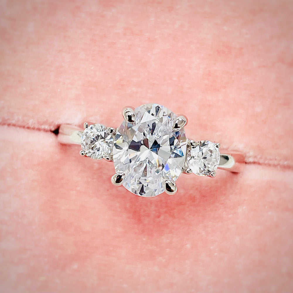 Image Contain: 3-Stone Ring