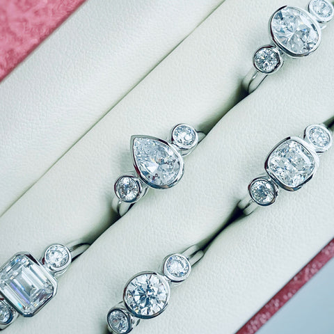 Image Contain: 3-Stone Ring