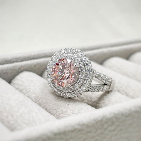 Image Contain: Halo Split Shank Ring