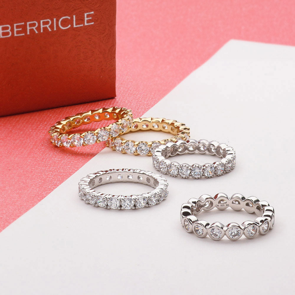 Image Contain: Bubble Eternity Ring, Eternity Ring