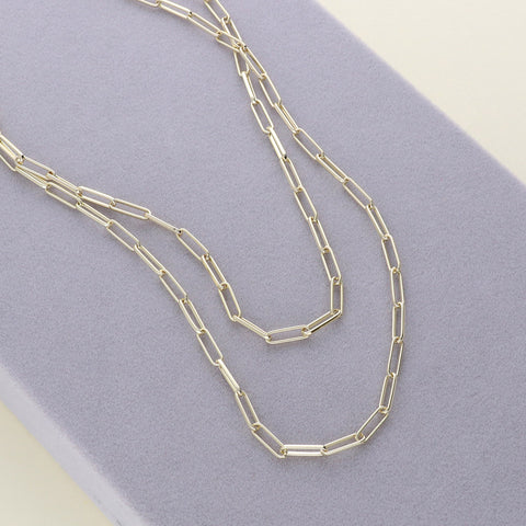 Image Contain: Paperclip Chain Necklace