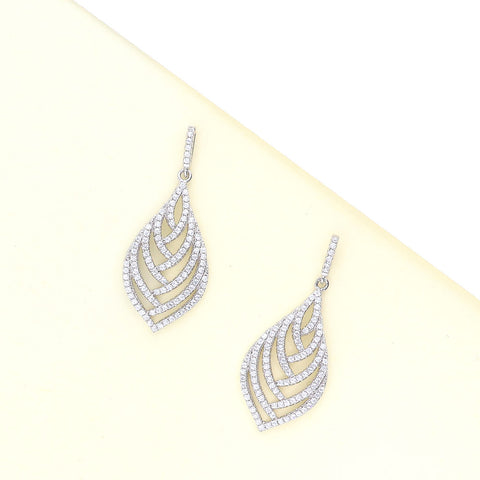 Image Contain: Leaf Dangle Earrings