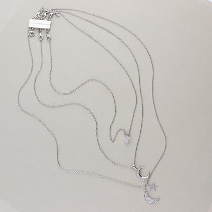 Triple Necklace Layering Clasp, 2-Piece