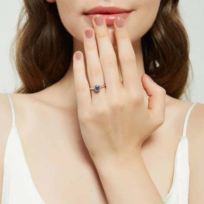 Model Wearing Solitaire Ring Style R1631-02