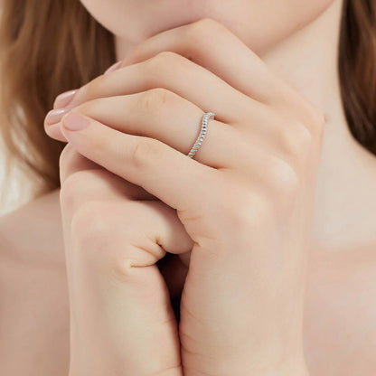 Woven Band in Sterling Silver