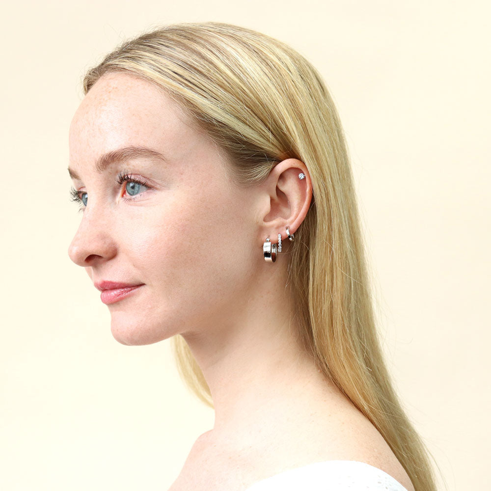 Stainless Steel Hoop Earrings Wholesale | Stainless Steel Women Hoop  Earrings - Hoop Earrings - Aliexpress